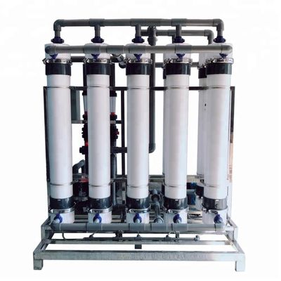 2t/H 8kw 2000lph Ultrafiltration Membrane System For Water Purifier