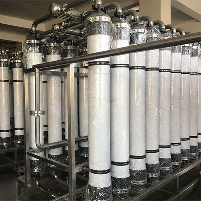 PVDF Cylindrical Cartridge UPVC Ultrafiltration Membrane